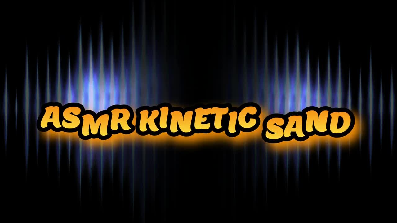 ASMR Satisfying Kinetic Sand