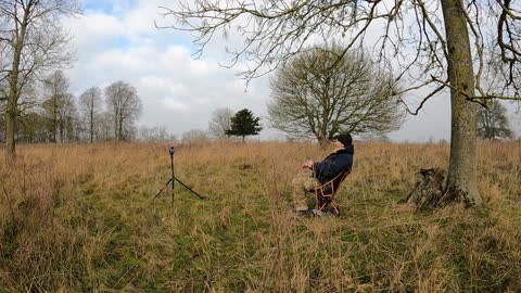 Vlog that Danebury hill. Ironage fort. Speedlapse. GoPro.