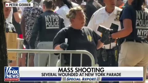 Mass shooting several wounded at New York parade