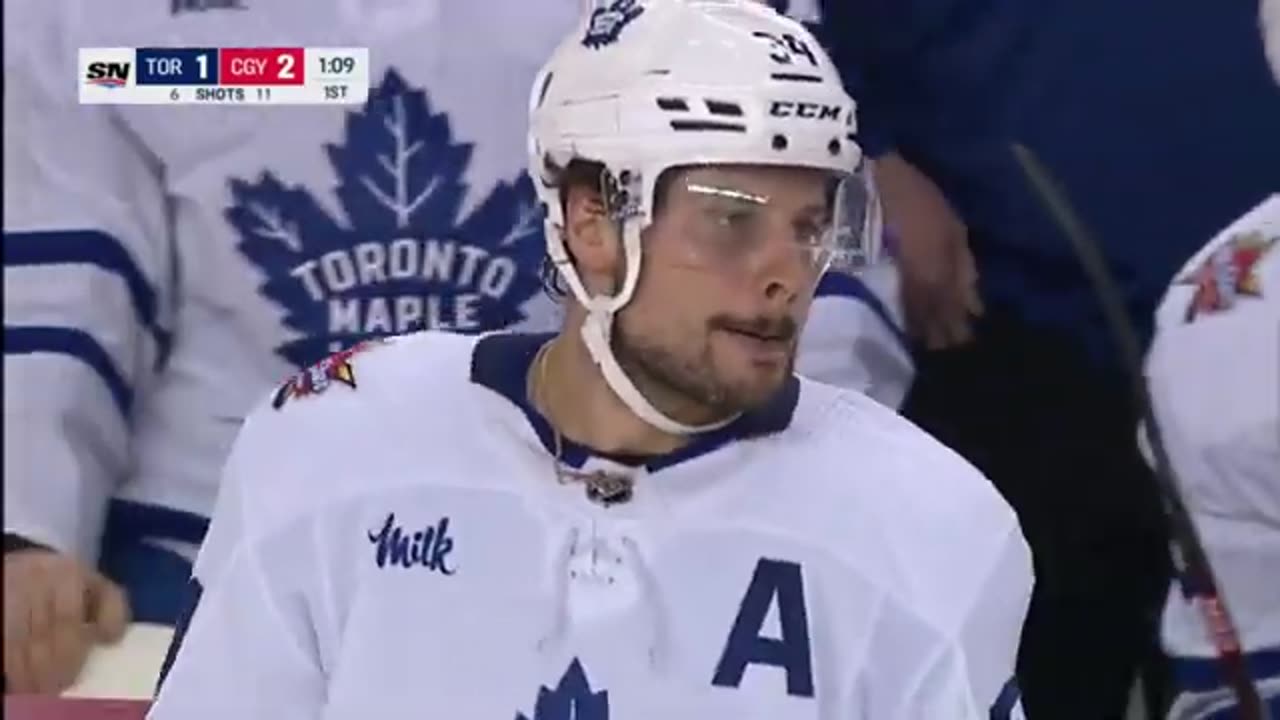 2023-2024 Season Toronto Maple Leafs vs. Calgary Flames