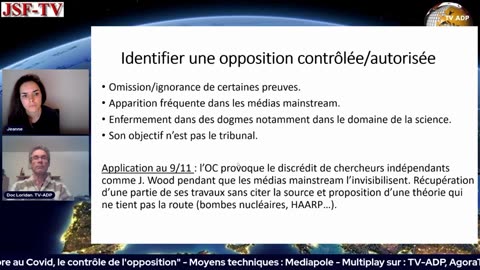 Jeanne traduction et K-J nous parlent du 11 septembre 2001 avec le Doc Loridan