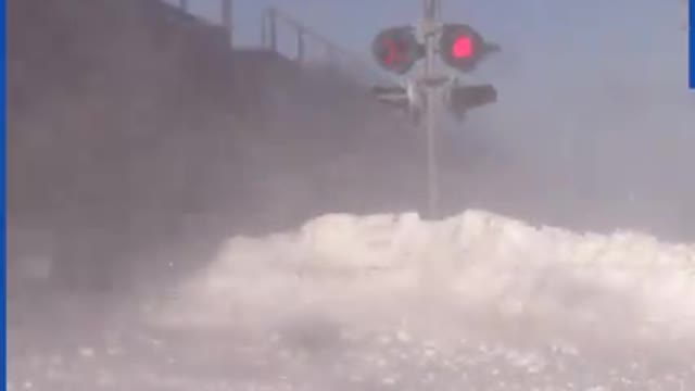 This Train won't be stopped,not even by mayor snow on the way