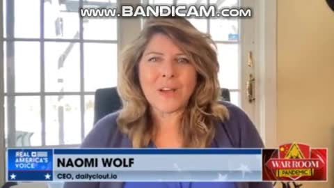 Naomi Wolf confeses fourth dosis is neccessary