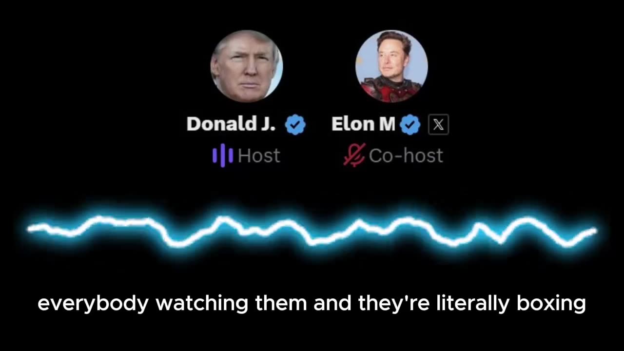 Elon Musk interview with Donald Trump