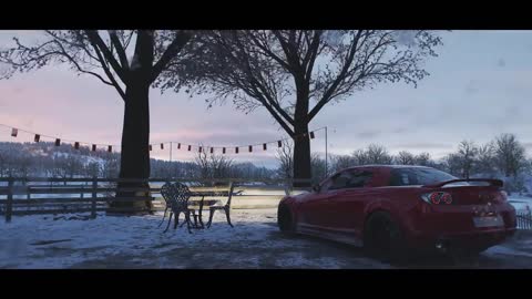 Mazda RX-8 R3 Snow Drifting - Forza Horizon 4