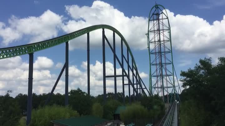 The scariest ride in the world. (KING DA KA)