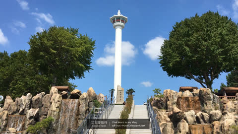 艾文愛旅行 | 龍頭山公園 + 釜山塔