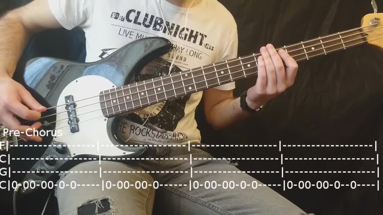 Lord Of The Lost - Six Feet Underground Bass Cover (Tabs)