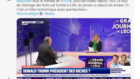 Le bilan de Trump est favorable