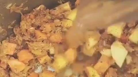 رز بالخضار و الروبيان