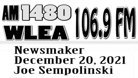 Newsmaker, December 12, 2021, Joe Sempolinski