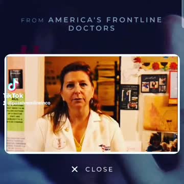 America's Frontline Doctors. No Vaccine!
