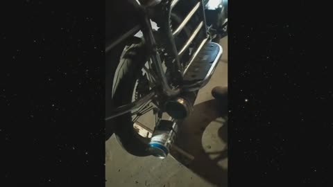 Budget motorcycle exhaust