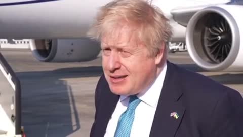 Boris Johnson says allies must ” set up “ support for Ukraine