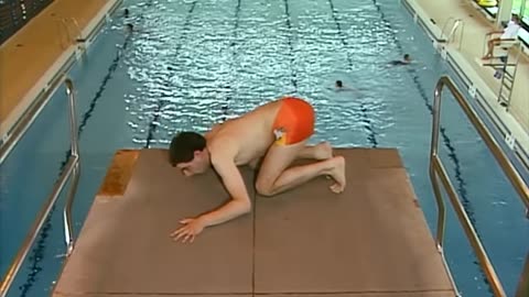 Dive Mr Bean #funny#Mr Bean#Bean