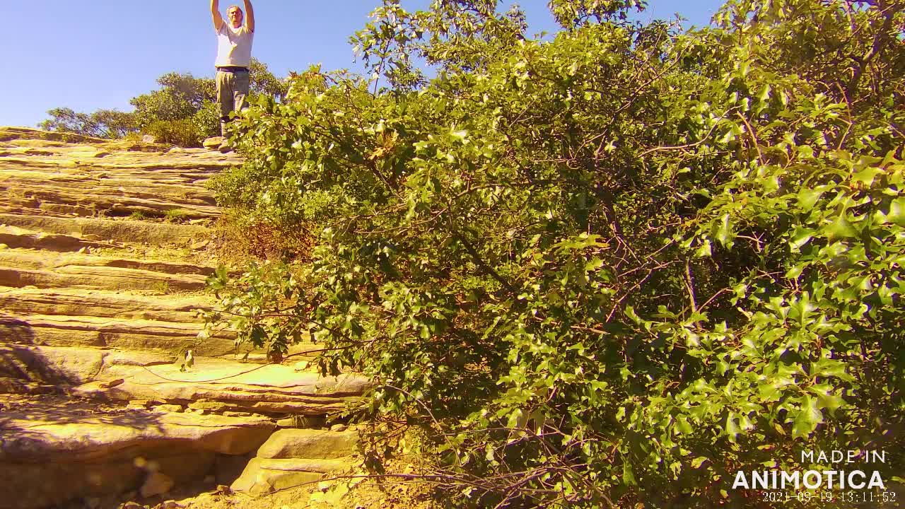 Conquering the Steps at Lost Trails(Cliffside) 091921