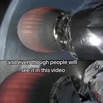 mouse on space x rocket when it's supposedly out of the atmosphere