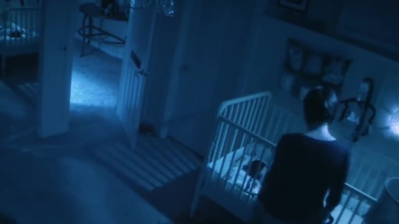 Haunted video recorded by camera