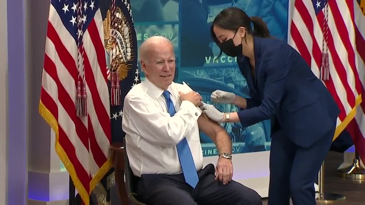 Biden Gets ANOTHER Round Of Booster Shots