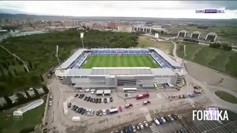 real madrid 2 /1 huesca