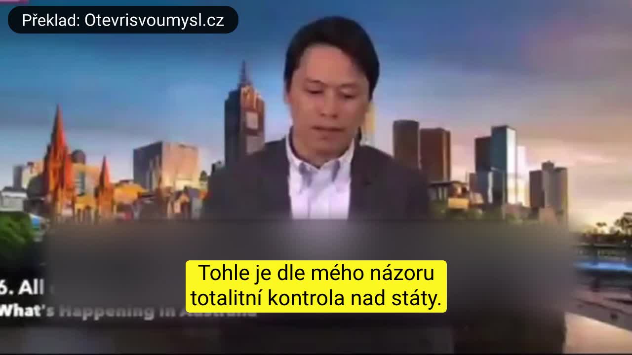 Důrazné varování z Austrálie - jdeme cestou fašismu a diktatury