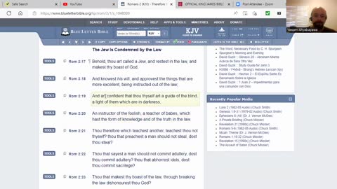 Romans 2:9 (understanding Gentiles) Correction!!!!! Please view