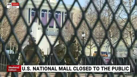 National Mall in Washington DC closed to the public ahead of Biden's inauguration_