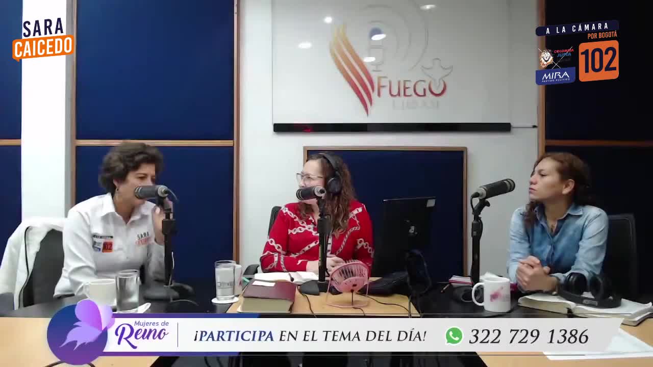 Entrevista en Fuego AM- Mujeres del Reino