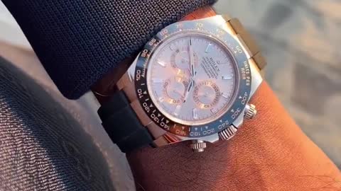 Rolex Daytona Diamond Engraved Handsome