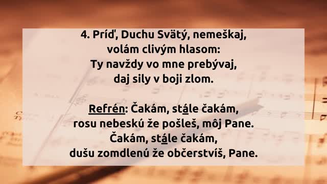 Príď, Duchu Svätý, z výsosti