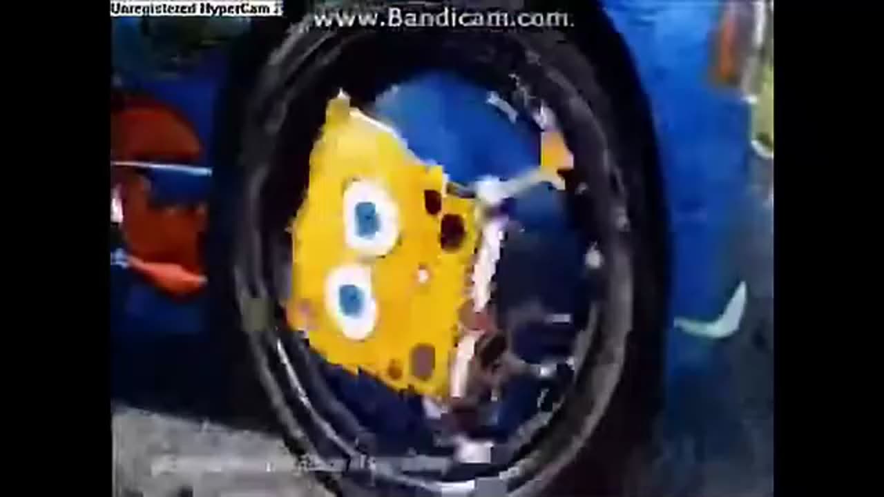 cool spongebob car