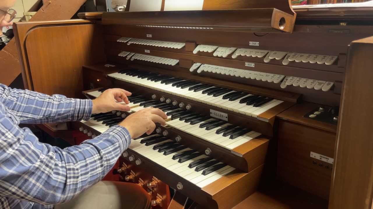 Give Thanks - 1965 Allen Custom Organ