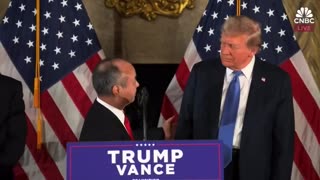 Trump negotiates on Live TV with the CEO of SoftBank - $100 Billion