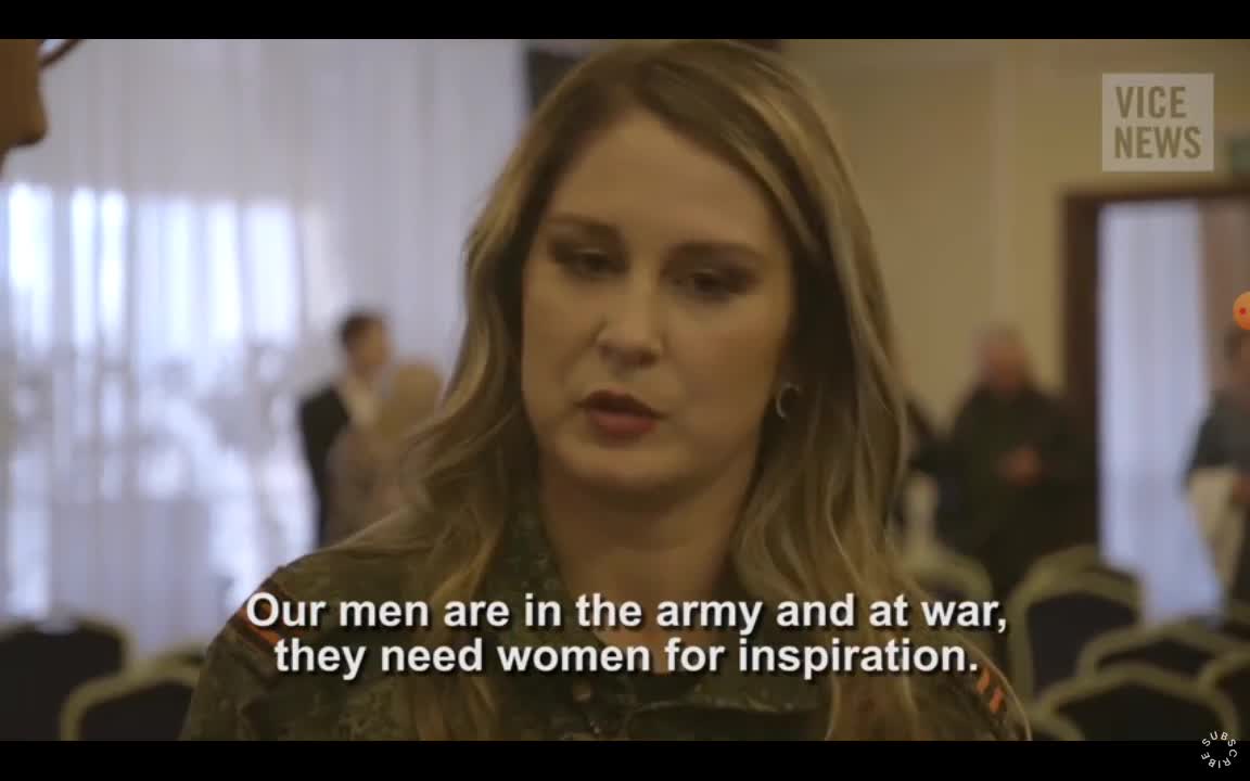 Ukraine. International Womens Day in Donetsk featuring woman soldiers