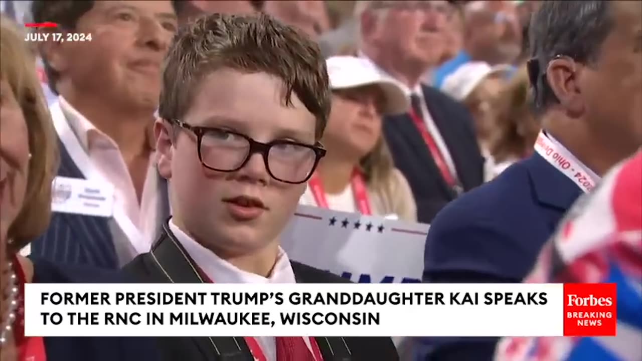 Trump's Granddaughter Kai Describes The Moment She Found Out He Got Shot In Viral RNC Speech