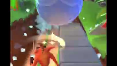 Frosty Geary Battle Run Gameplay On Turtle Woods - Crash Bandicoot: On The Run! (Season 4 Boss)