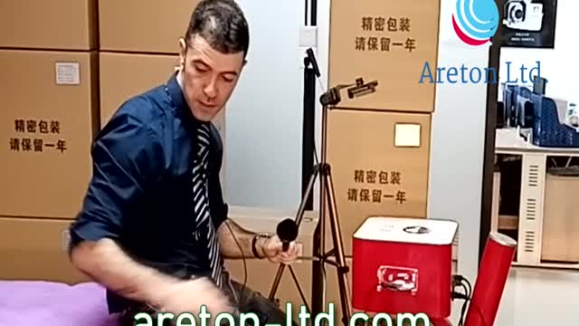 RADIO FREQUENCY DEVICE WITH DIFFERENT HEADS APPLIED TO ANDREAS RUSSO