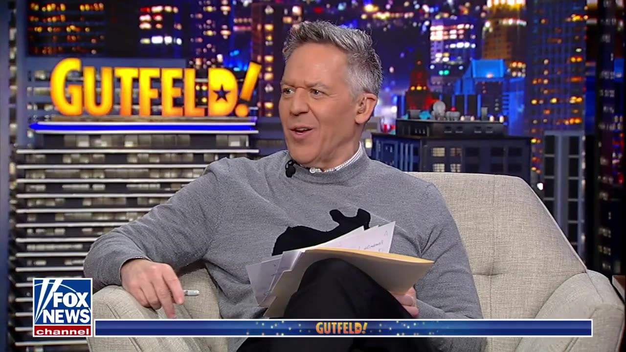 Gutfeld. Trump loves showtunes