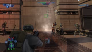 SWBF 2004: Galactic Civil War Battle In The Clouds (Rebels) Gameplay