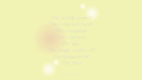 On this day take heart...