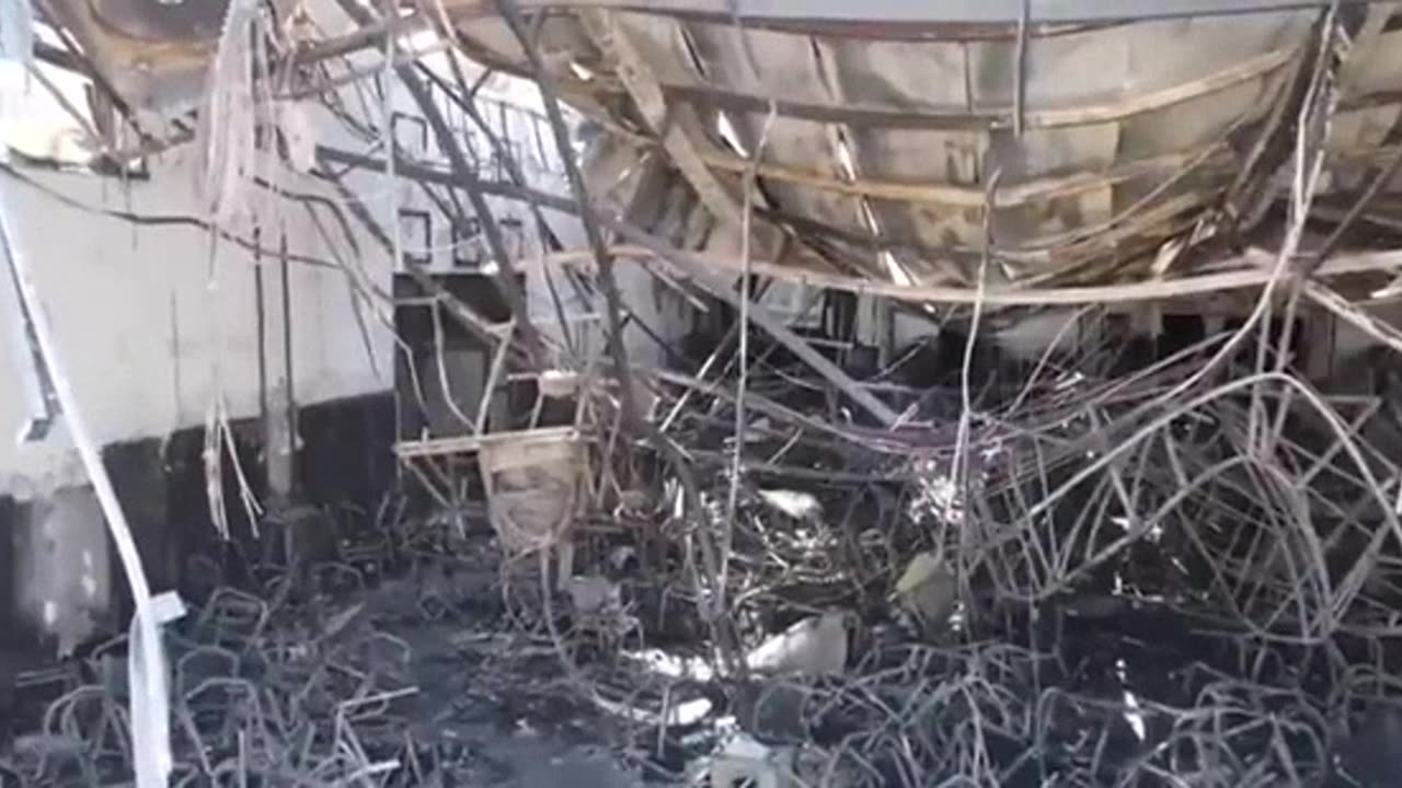 #Iraq's Ministry of Interior has released a video of a fire at a wedding ceremony in #Mosul