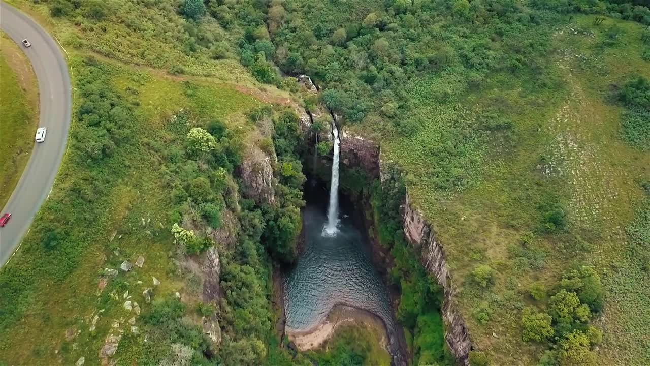 Waterfall Relaxing music with nature sounds