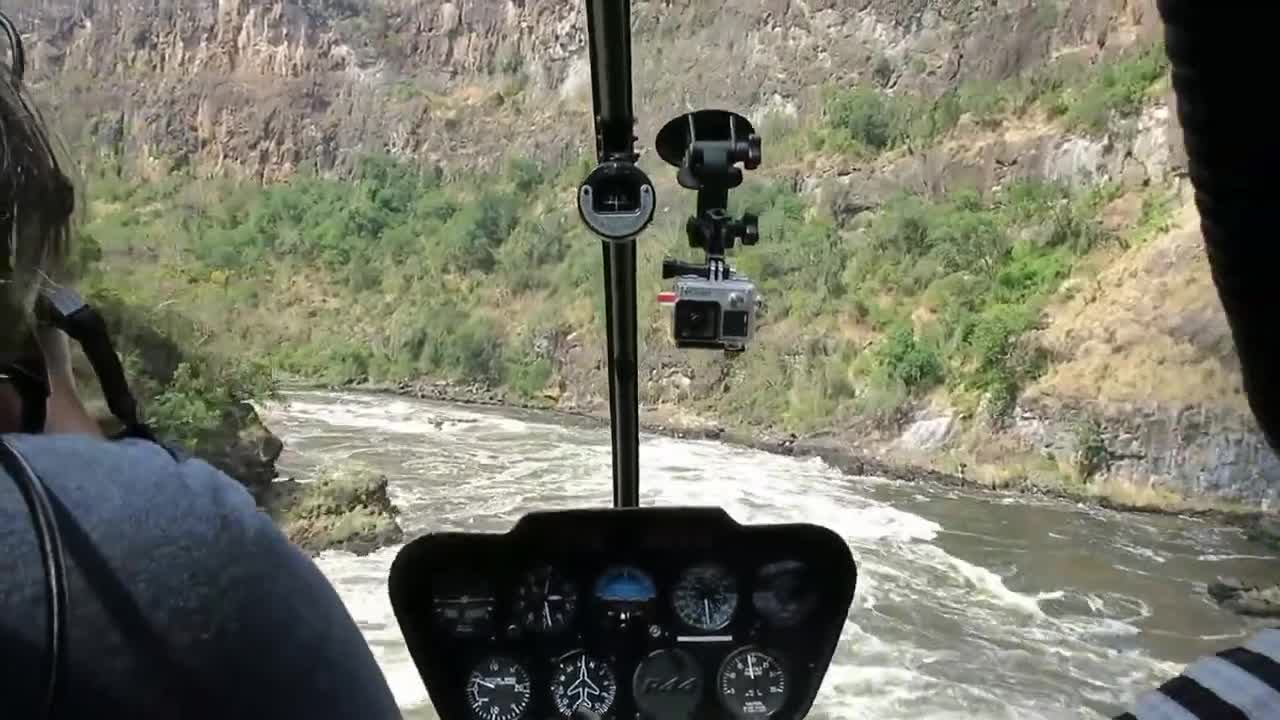 SCENIC VICTORIA FALLS HELICOPTER TOUR LOW LEVEL