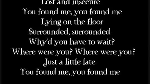 the fray you found me