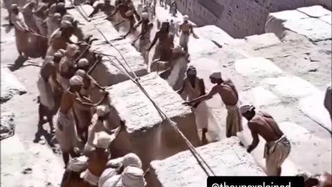 See how egyptions build pyramid#viral #rumble#foryou