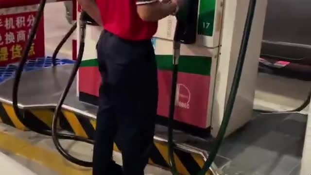 car refueling