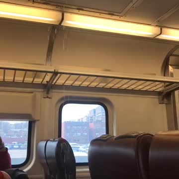 Water dripping from top of train
