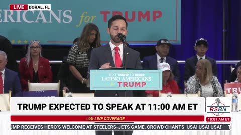 FULL SPEECH: Rep. Juan Carlos Porras Speaks at Latino Roundtable in Doral, FL - 10/22/24