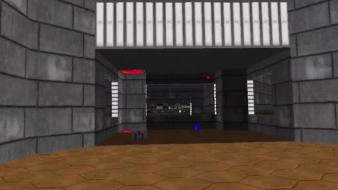 VR Doom - E2M1 Deimos Anomaly - QuestZDoom