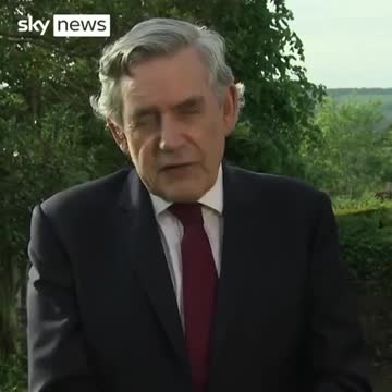 Gordon Brown on the G7 Summit talking about Covid-19 Vaccines: “We decide who lives and who dies”